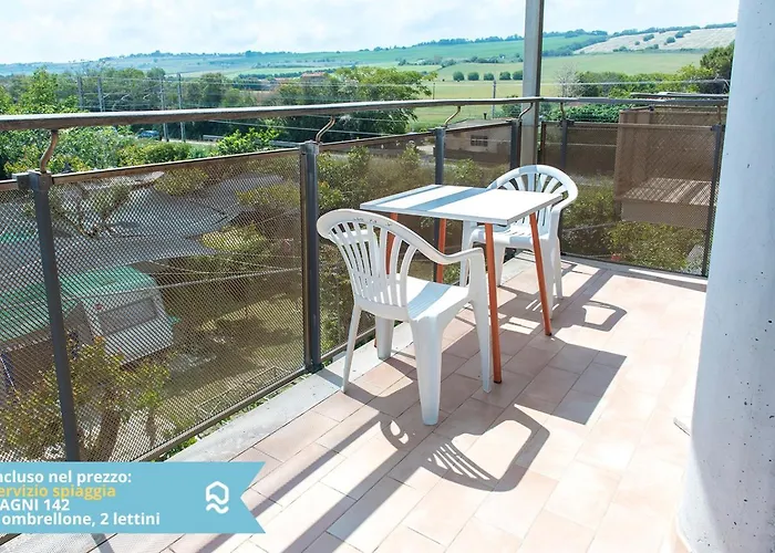 Senigallia, Bilocale Sul Mare Con Inclusa - Se001 Apartment Senigallia