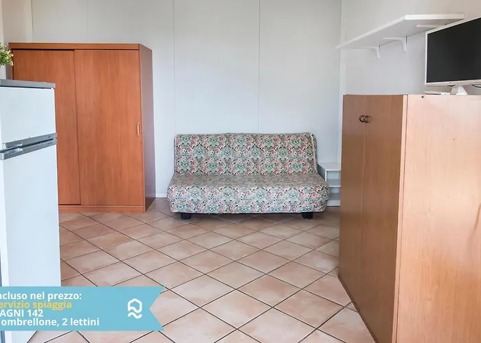 Senigallia, Bilocale Sul Mare Con Inclusa - Se001 *